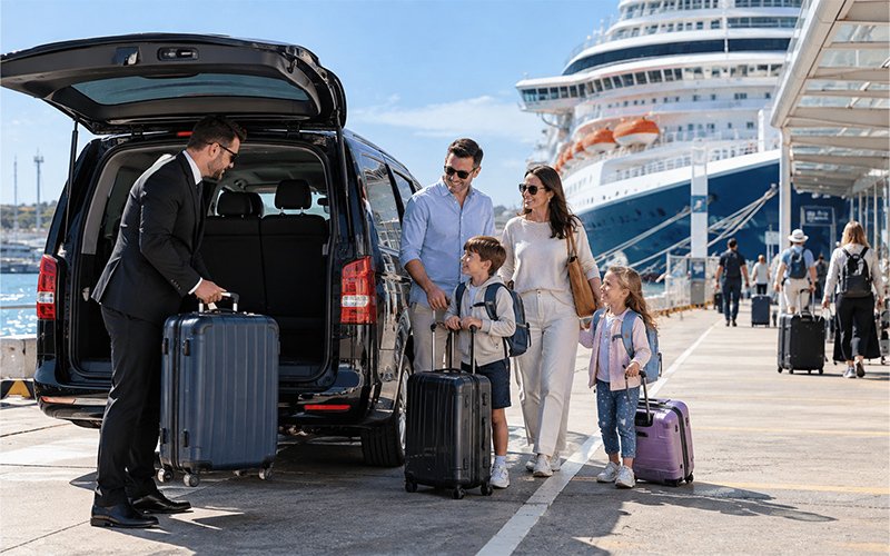 Cruise and Station Pier taxi transfer
